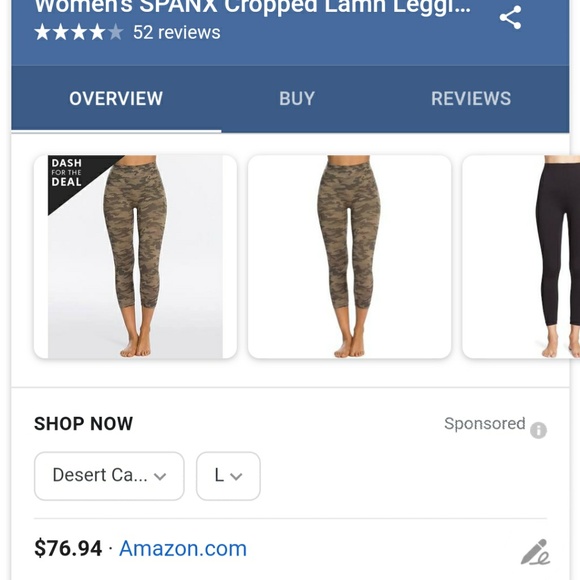 SPANX cropped leggings - Picture 2 of 3